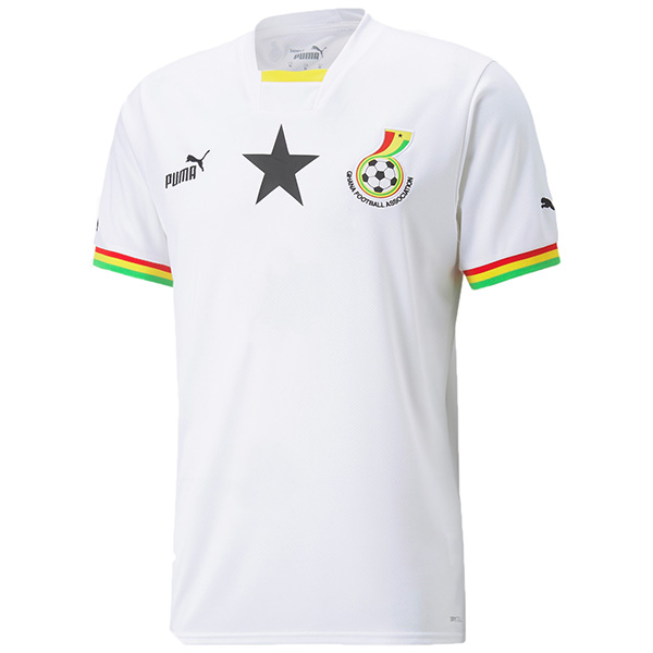 Ghana maglia da casa del maglia da calcio da uomo prima maglia sportiva da calcio 2022